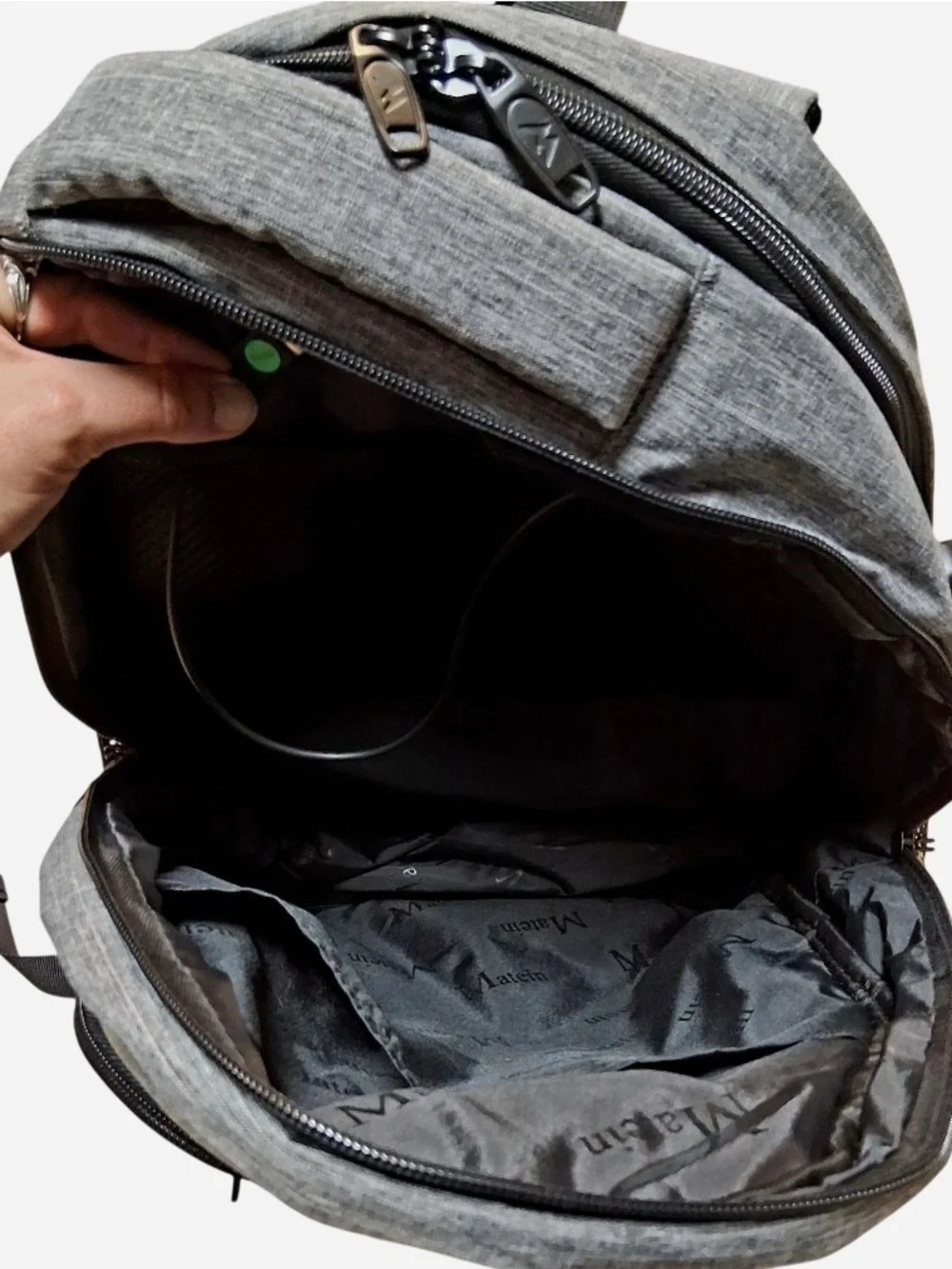 Mattein Theft Protection Slim Device Backpack